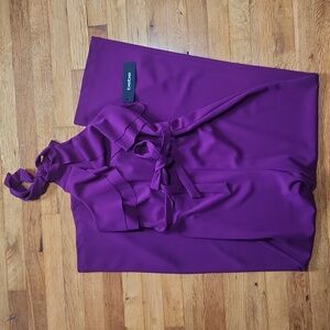 Bebe magenta pantsuit